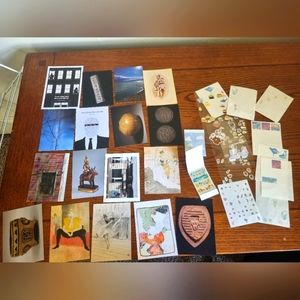 Stationary lot postcards